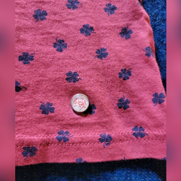 Twik Red and blue clovers tank top - Picture 4 of 4